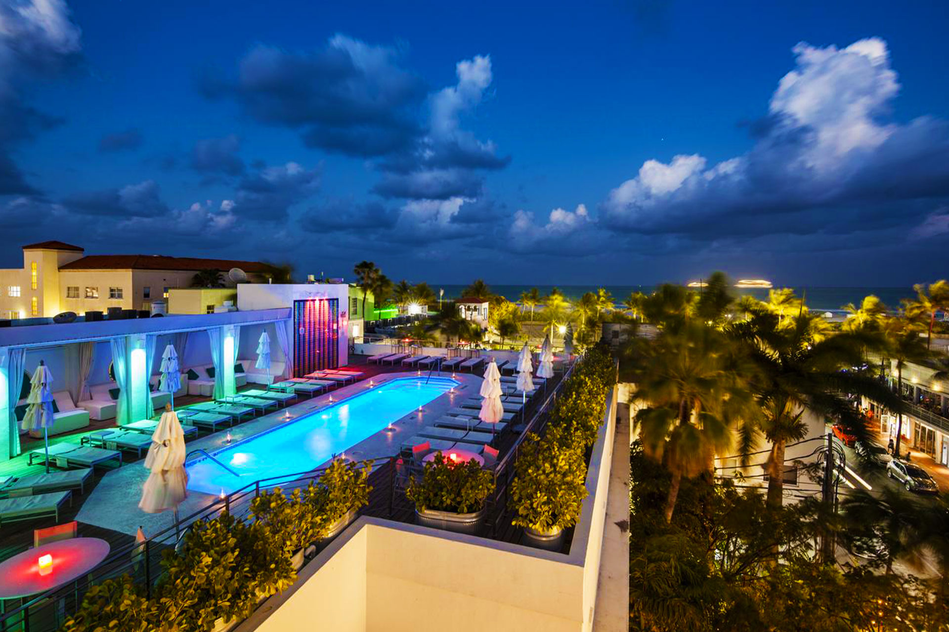 Le rooftop de l'hôtel © DR