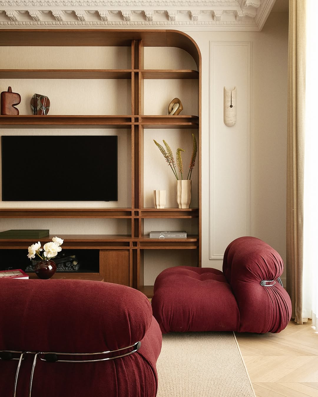 Une pièce de vie dans un des appartements Highstay Paris © Oracle Paris