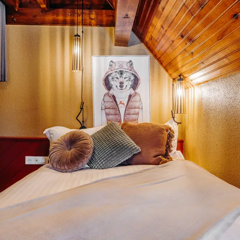 Une chambre du chalet family lodge