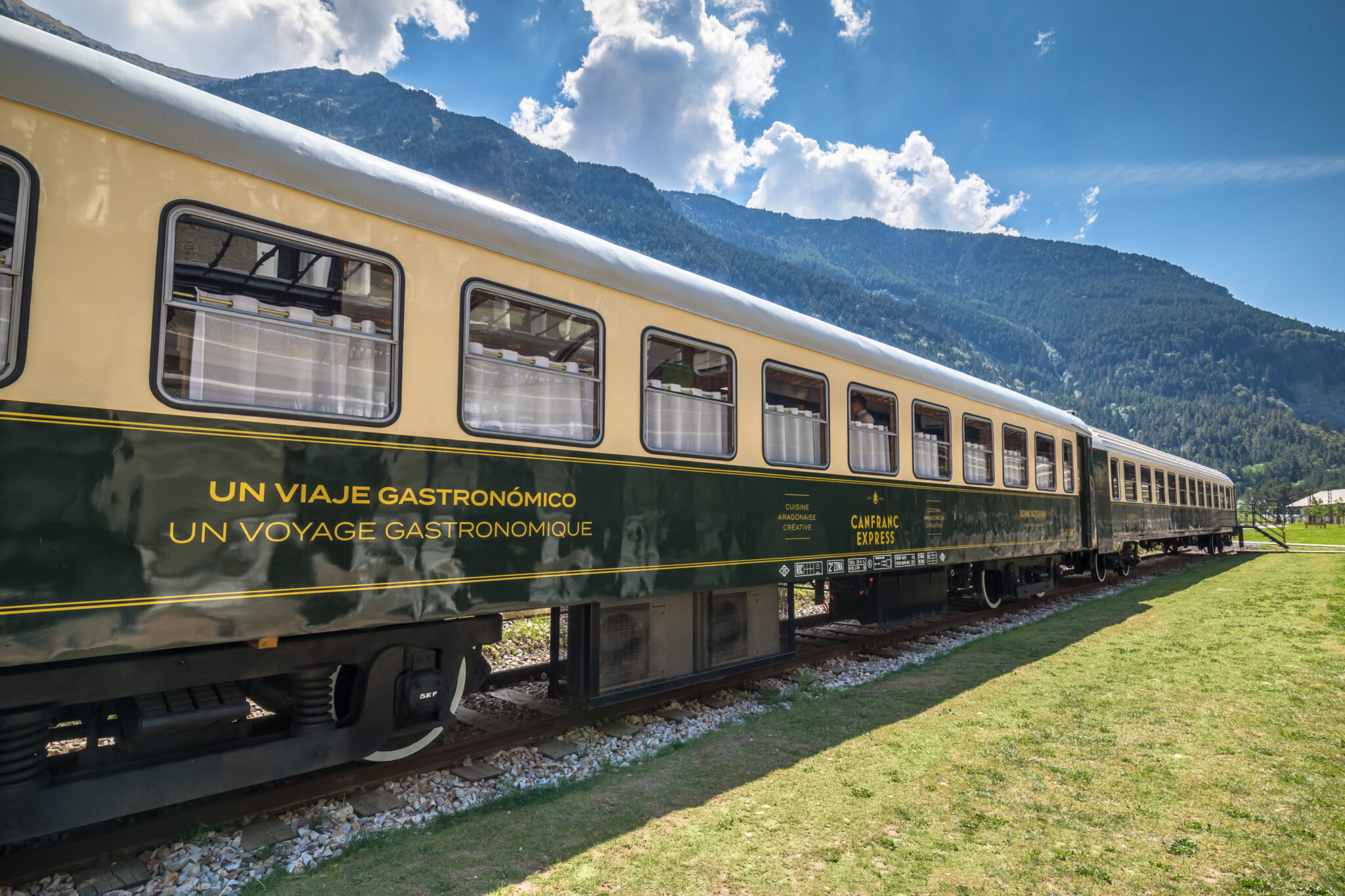 L'hôtel loge dans une ancienne gare © Canfranc Estación