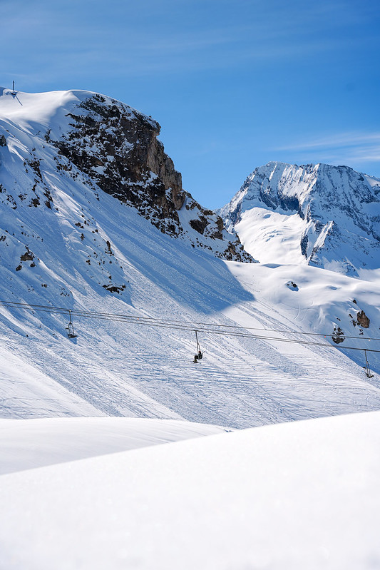 Sainte-Foy-Tarentaise en hiver