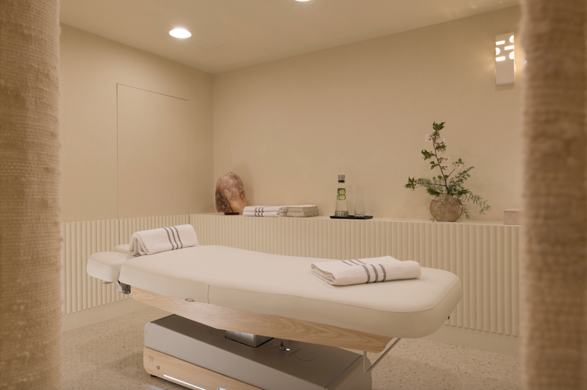 Une cabine de soin au spa de l'hôtel © Hôtel Montalembert
