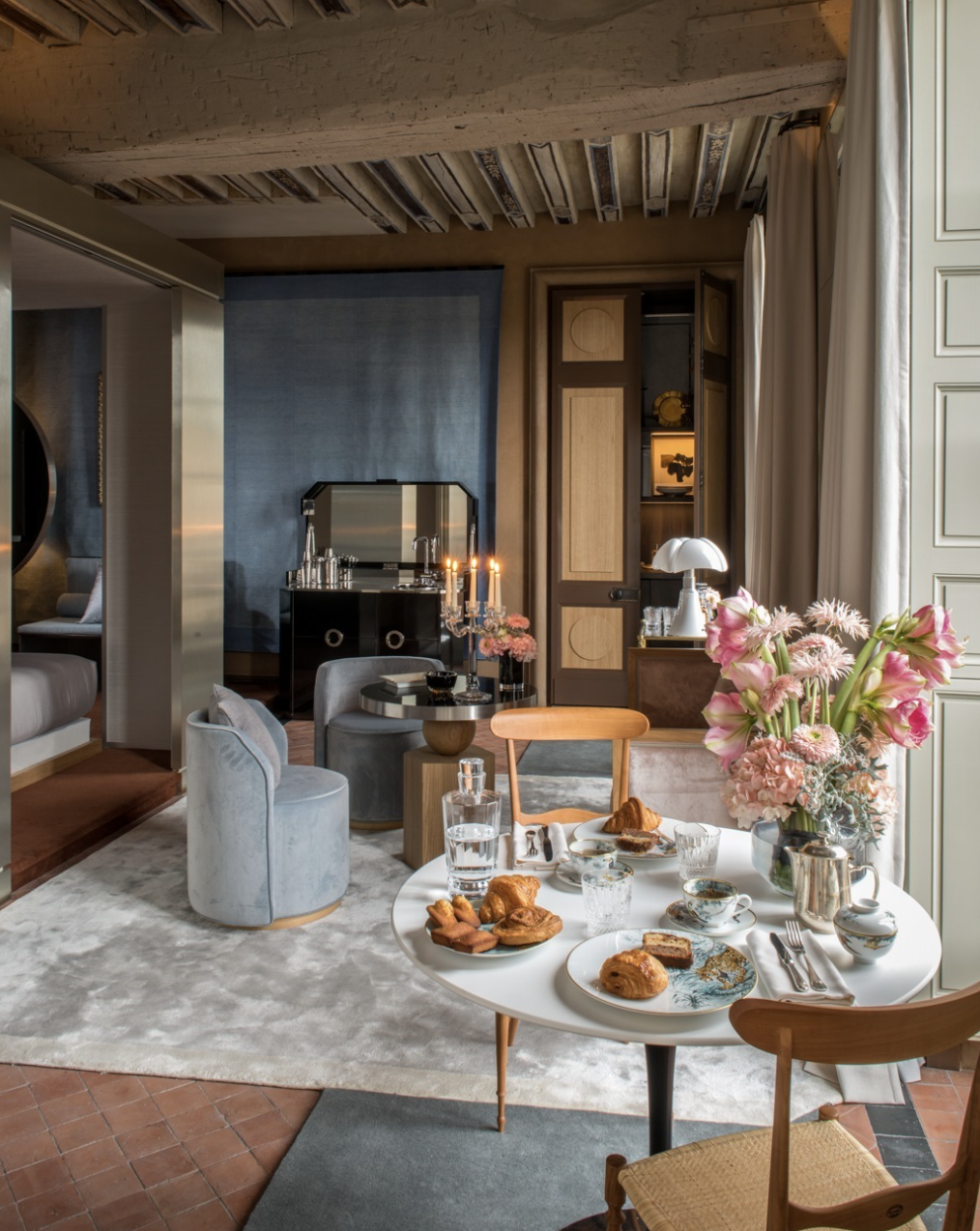 Le petit déjeuner à l'hôtel © La Cour des Vosges