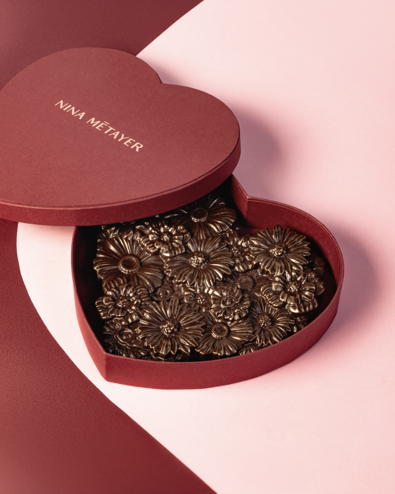 Où trouver les meilleurs desserts de Saint-Valentin à Paris ? Le Coeur fleuri de Nina Métayer © Theodore Meira