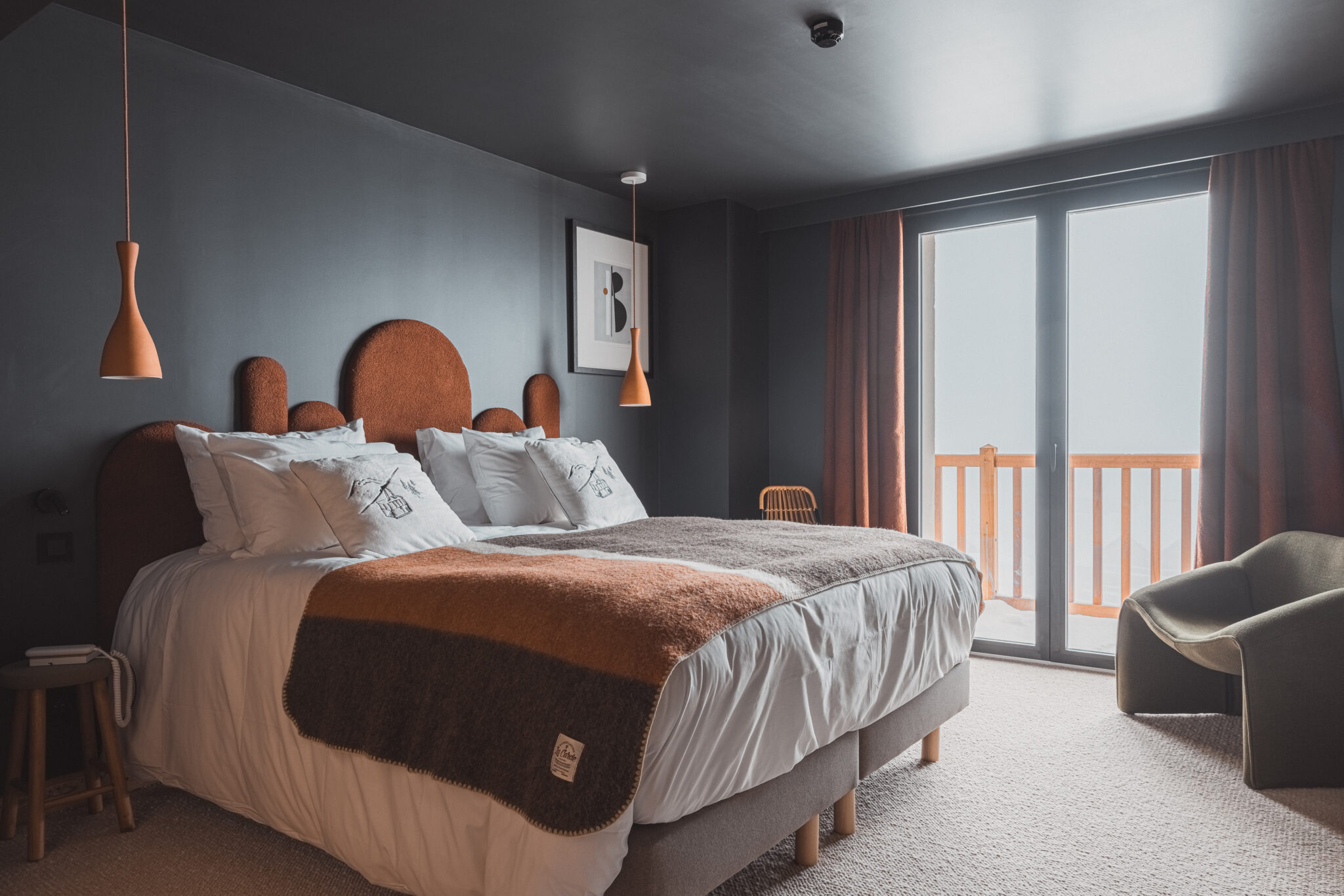 Une chambre dans l'hôtel