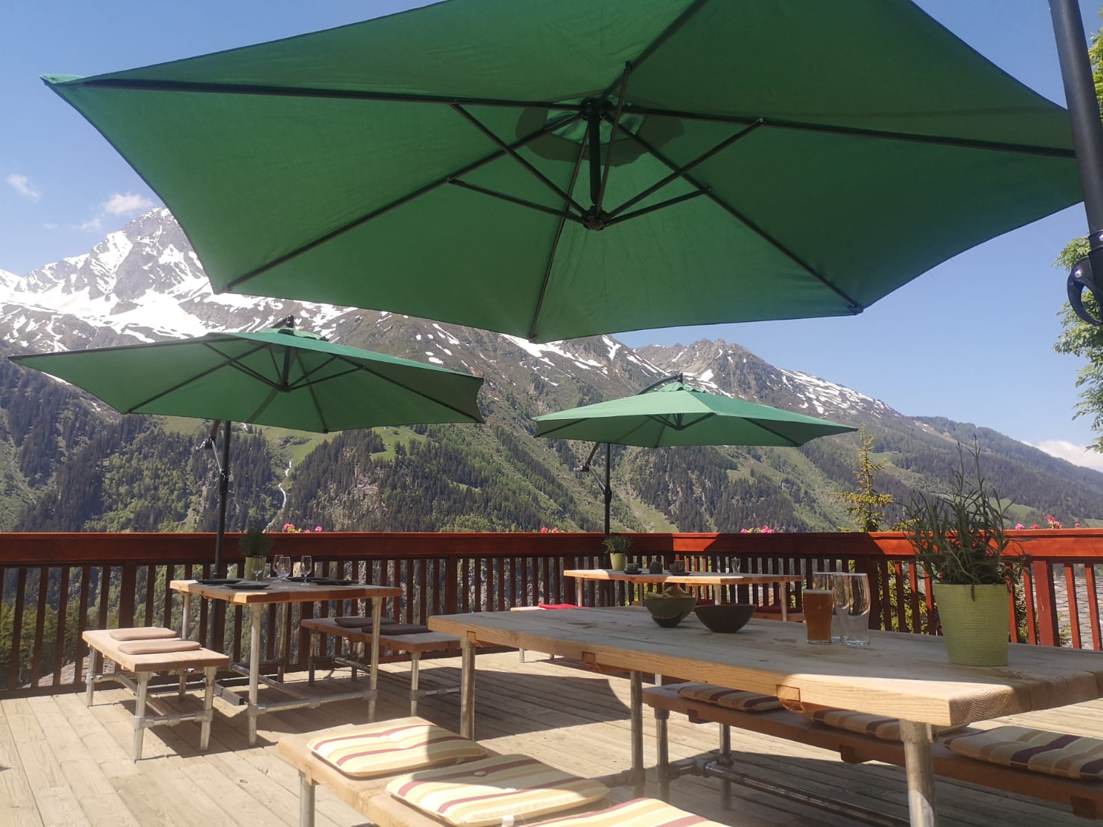 La terrasse du restaurant © 1580