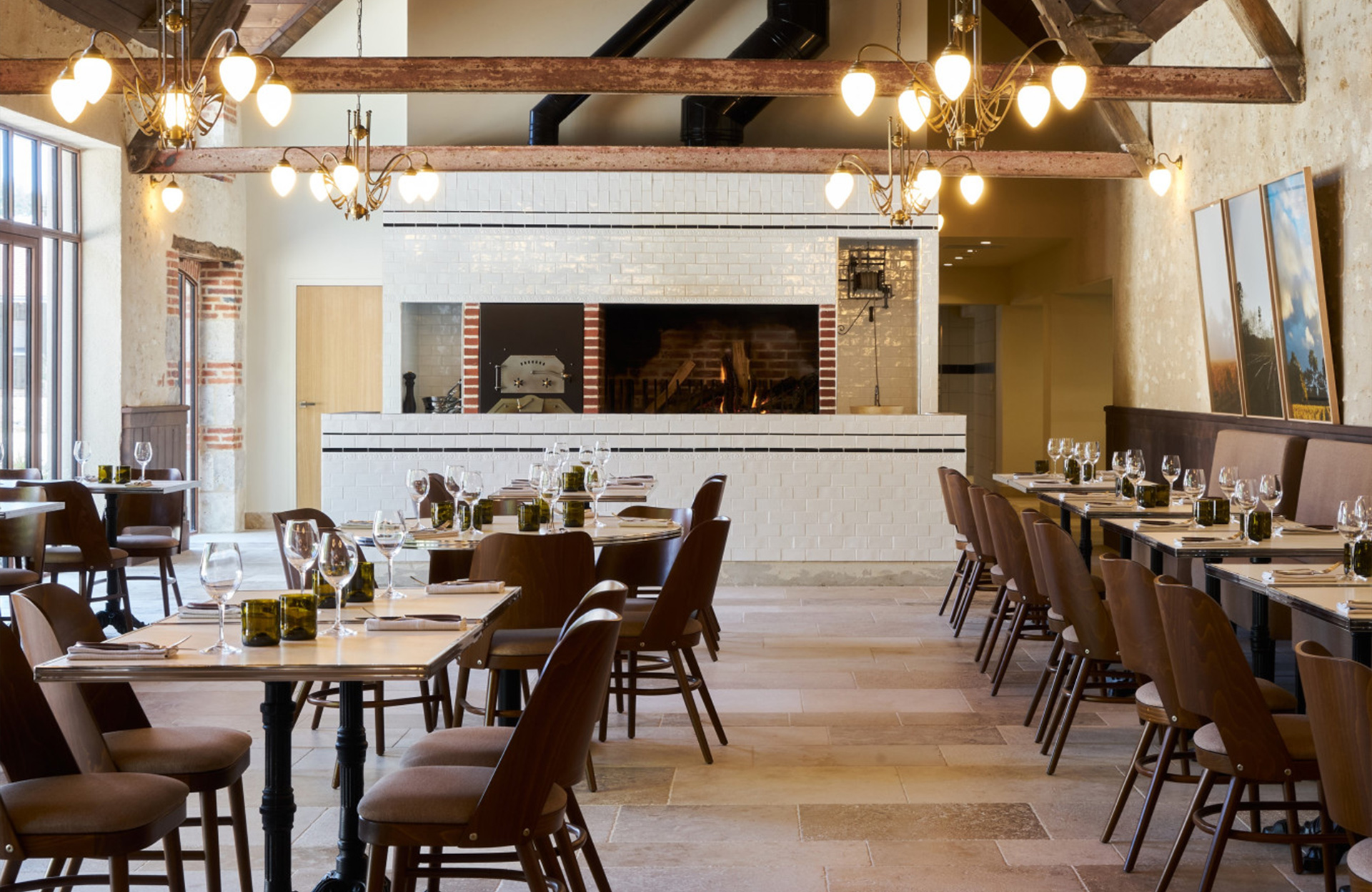 Le Restaurant L'Auberge de l'hôtel Les Sources de Cheverny