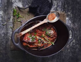 Recette de la poitrine de cochon confite