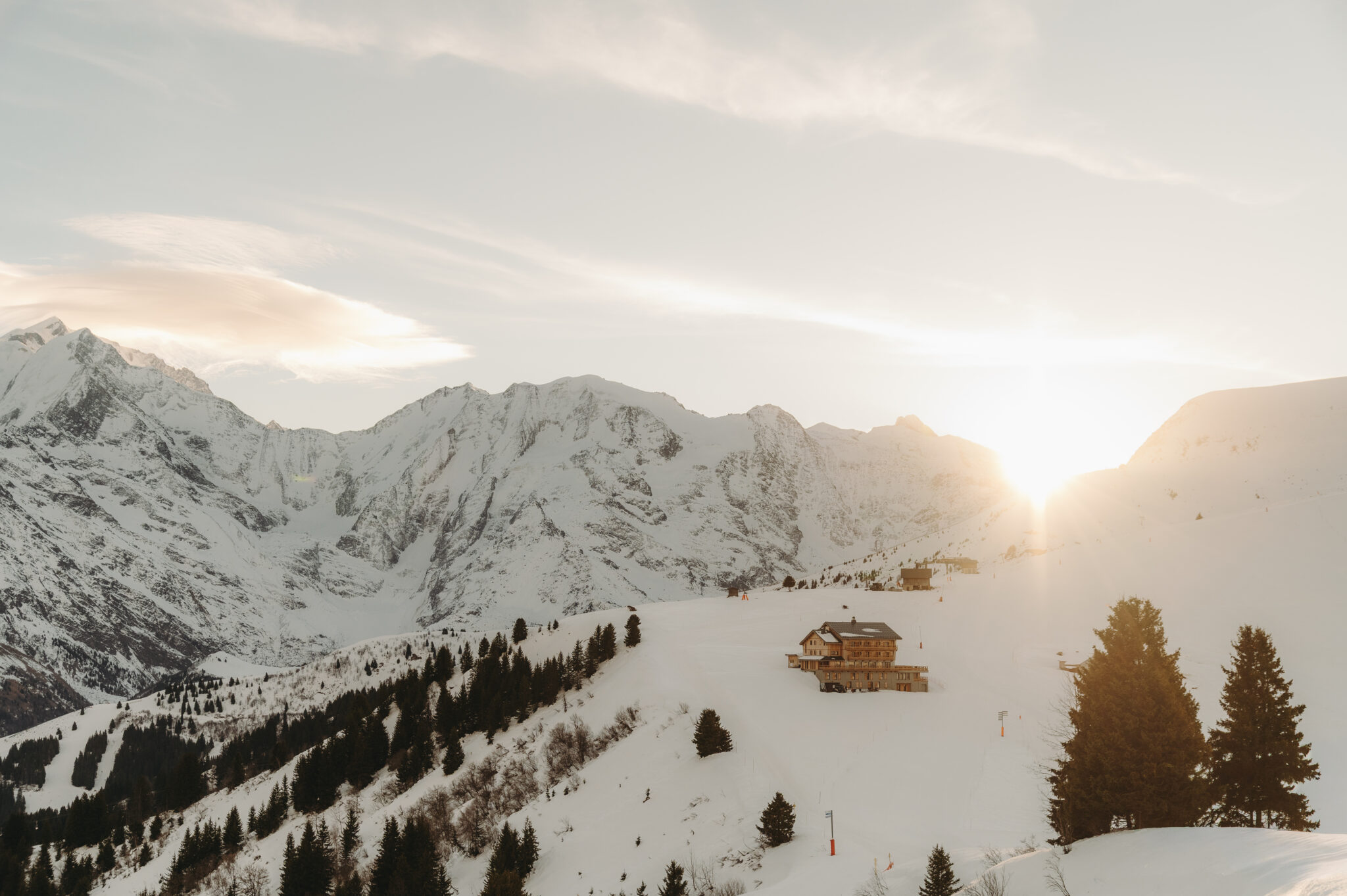 Le Refuge chez la Tante à Megève © Refuge chez la Tante
