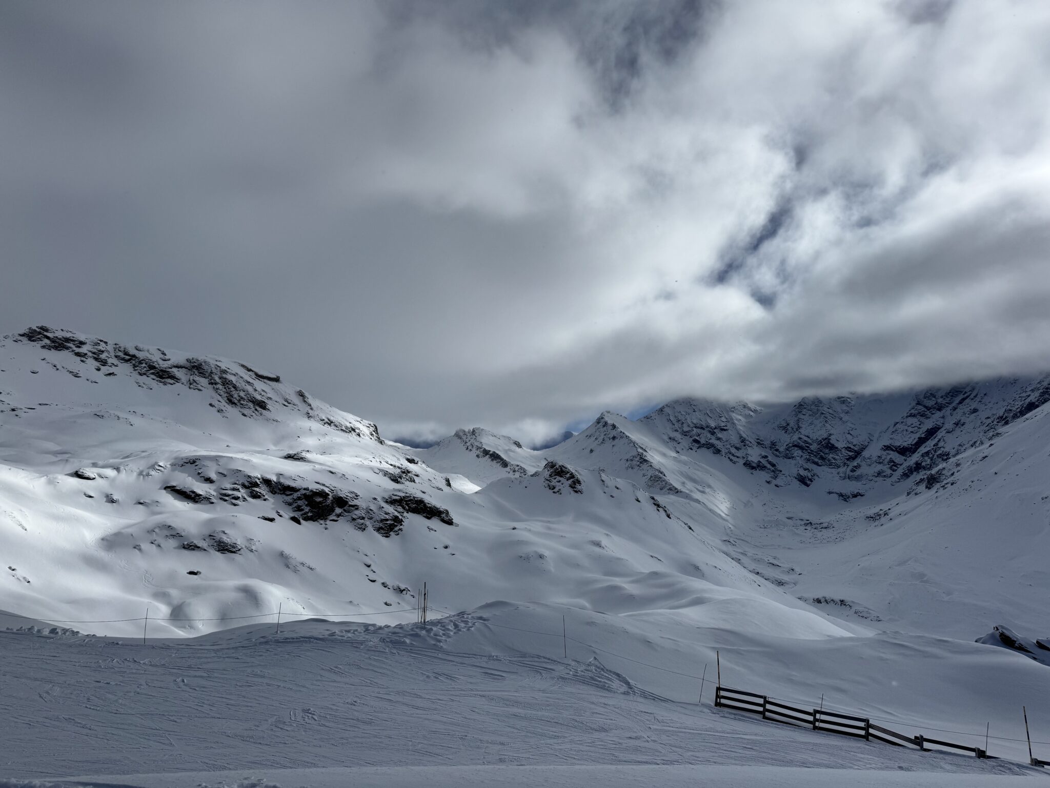 La vue en haut des pistes © Tiana Salles