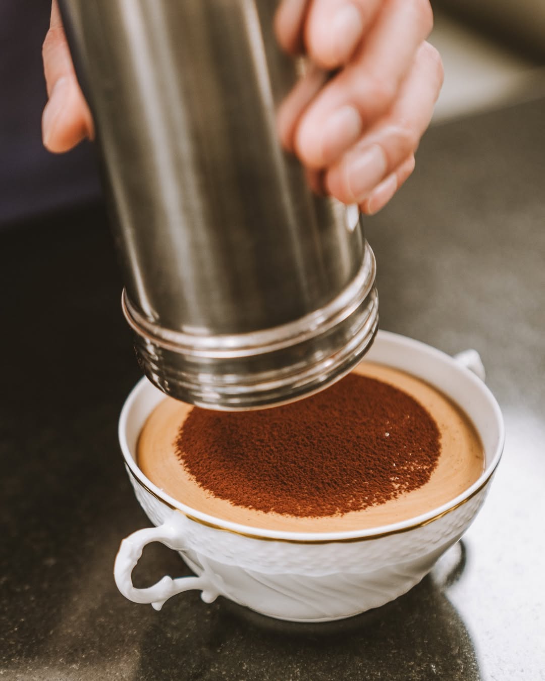 Le tiramisu du Bvlgari, trompe l'œil gourmand © Bvlgari Paris