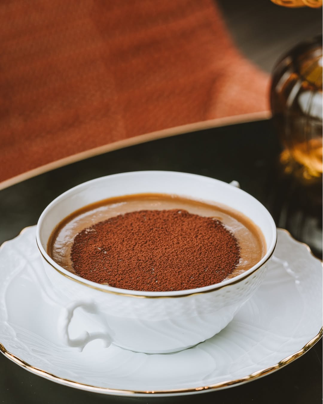 Le tiramisu du Bvlgari, trompe l'œil gourmand © Bvlgari Paris