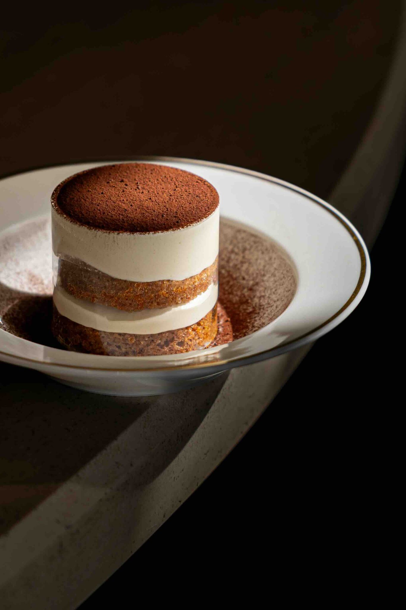 Un tiramisu aussi beau que bon au Cheval Blanc Paris | Langosteria © Clémence Sahuc