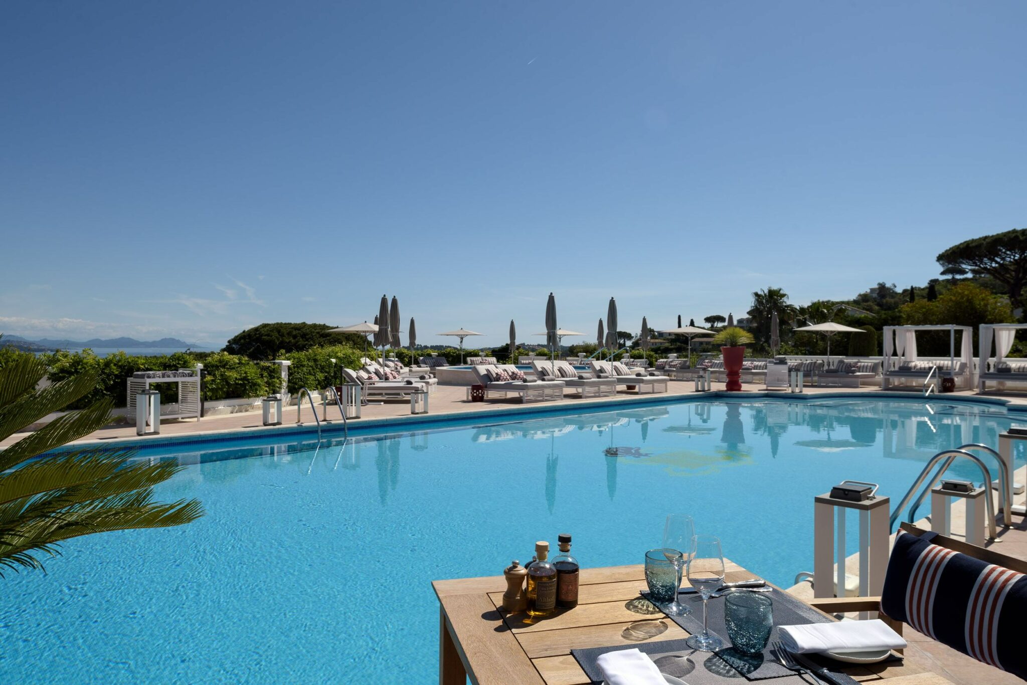 La piscine de l'hôtel Villa Belrose