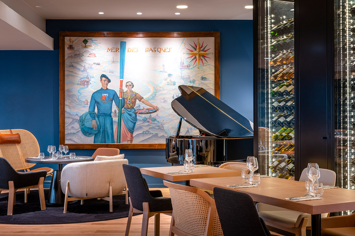 Bar de l'hôtel © Villa Koegui