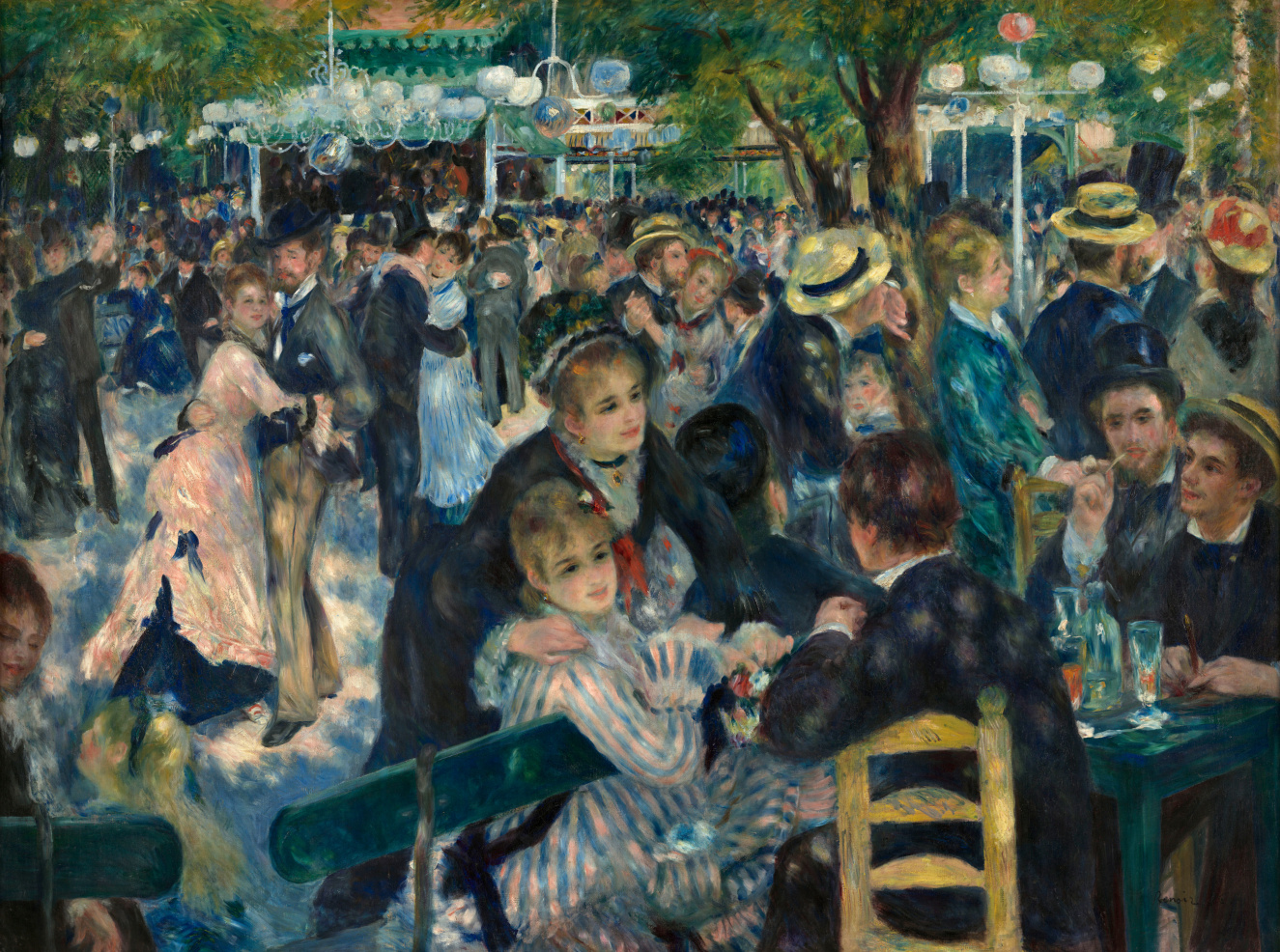 Auguste Renoir, Bal du moulin de la Galette © Abstrium 2017
