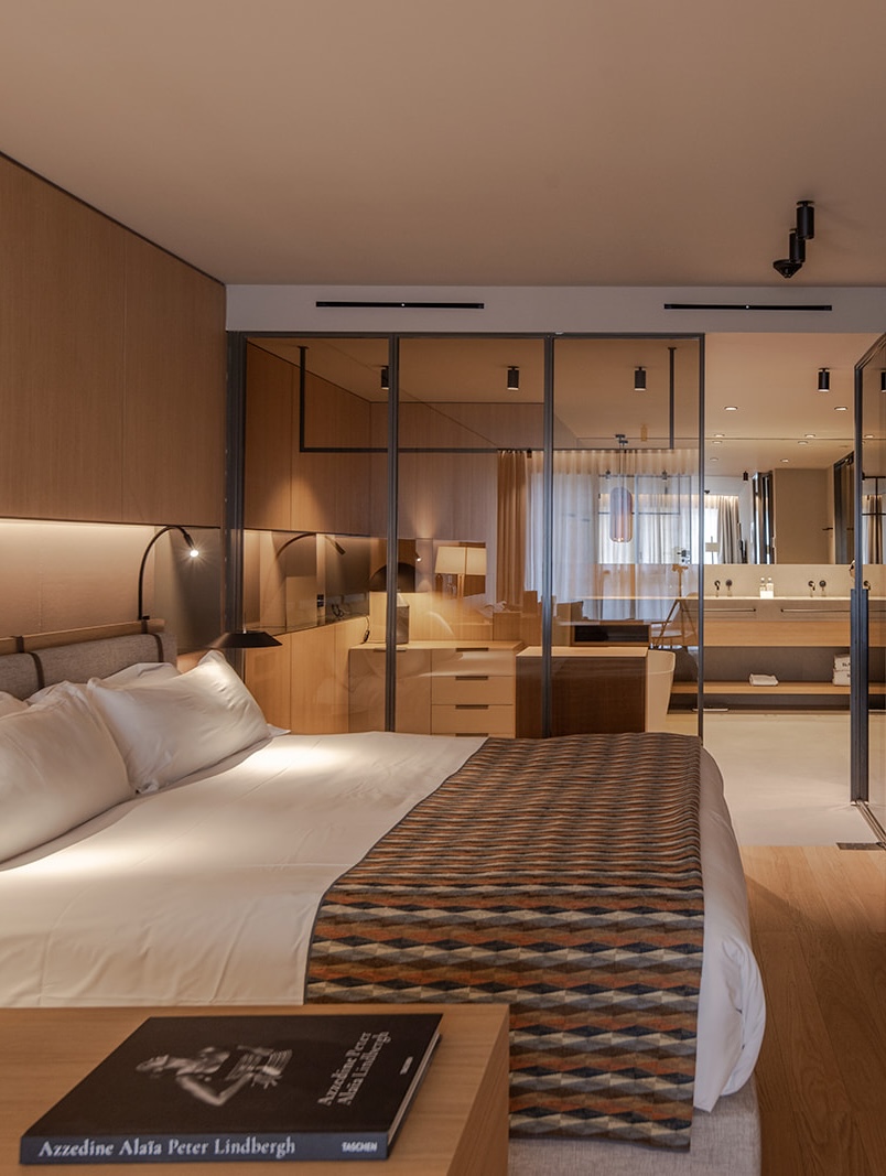 Une suite au Black Pine Hotel Andorra © GCA Architects