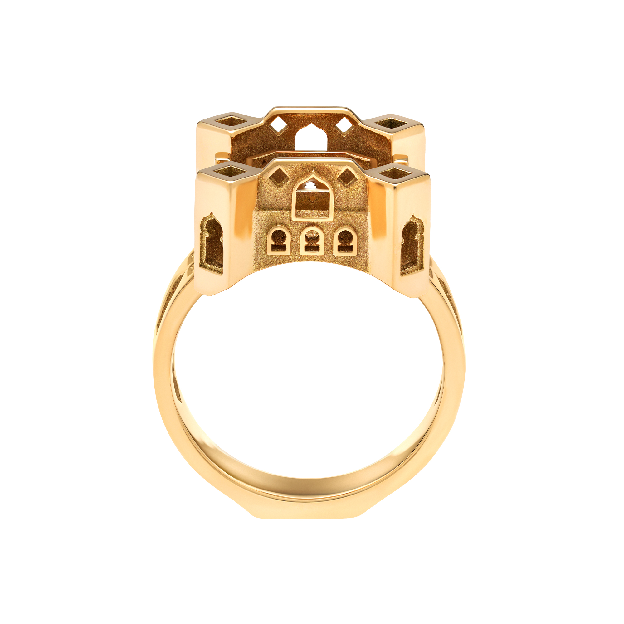 Bague Architecture Dubaï en or - 2,610.00 € © DR
