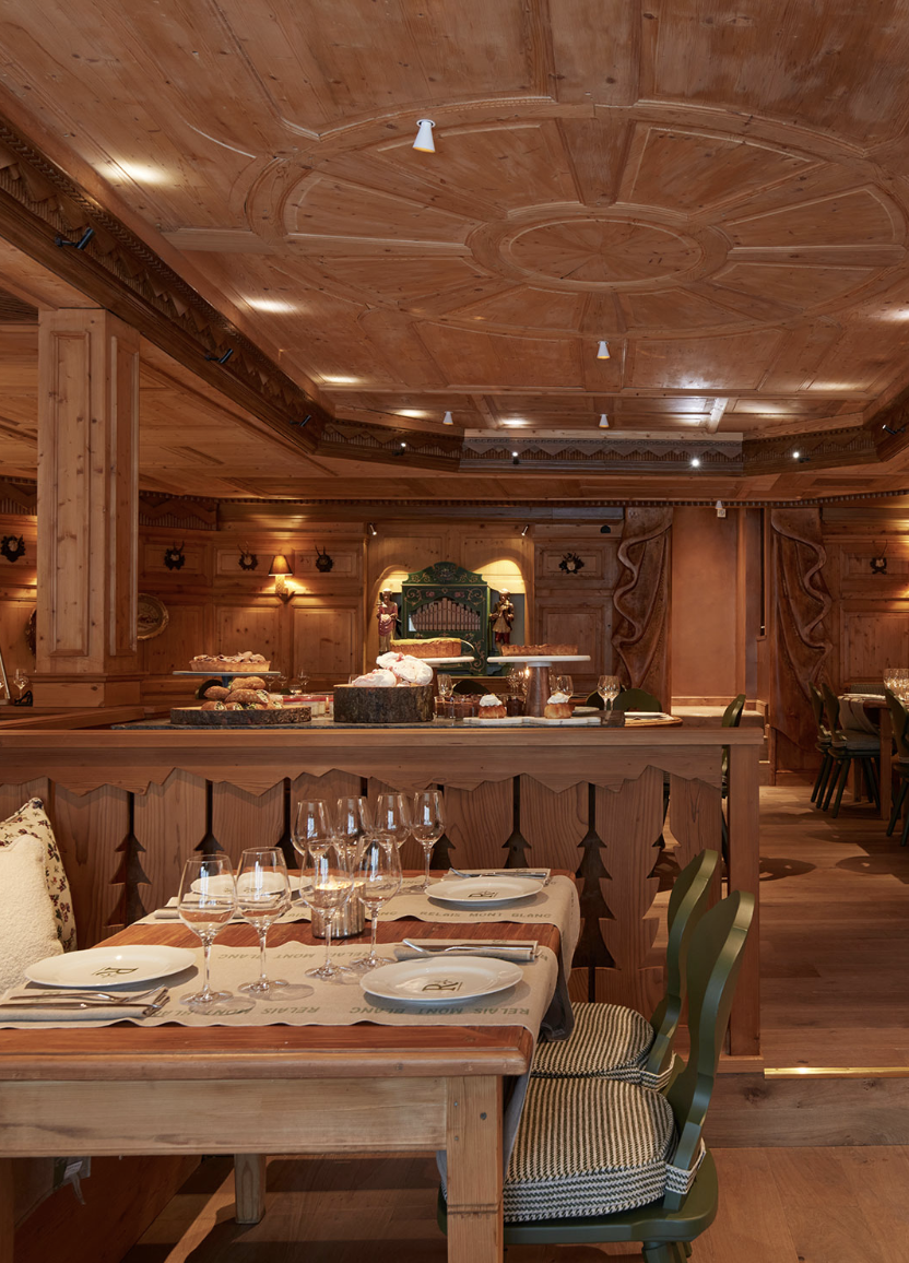 Le Relais © Hôtel Mont-Blanc Megève
