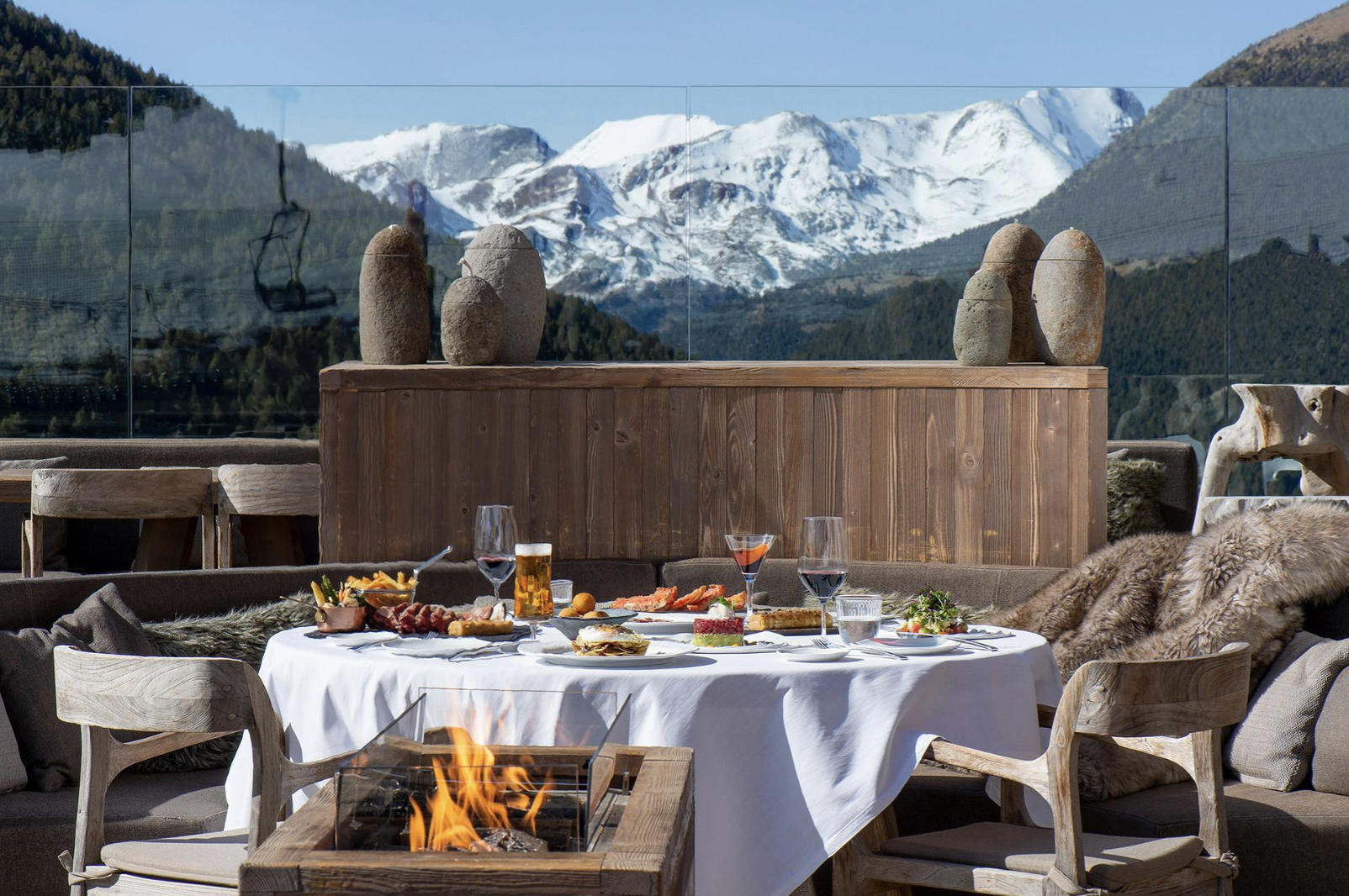 Un des restaurants de l'hôtel © Grau Roig Andorra Boutique Hôtel & Spa