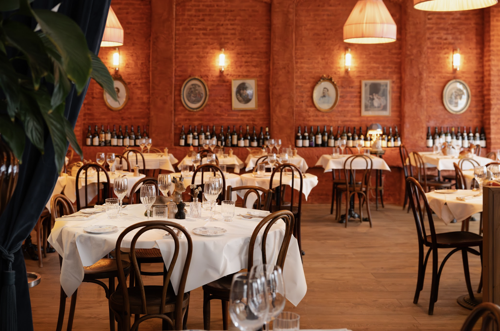 La salle du restaurant Biche © Marie Desprez