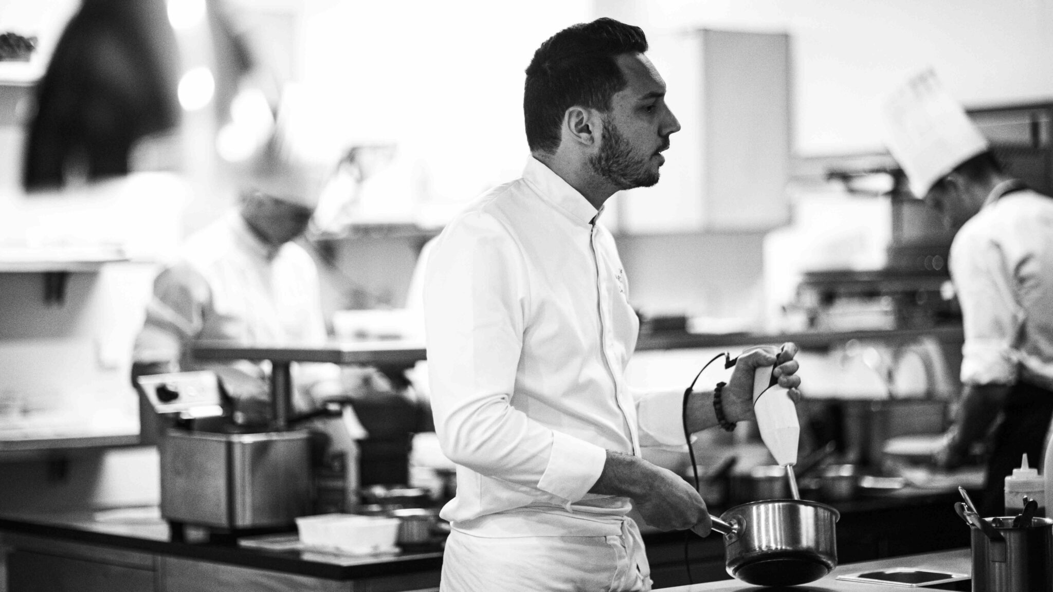 Denis Martin, chef étoilé au restaurant La Belle Vie dans le Gard © DR