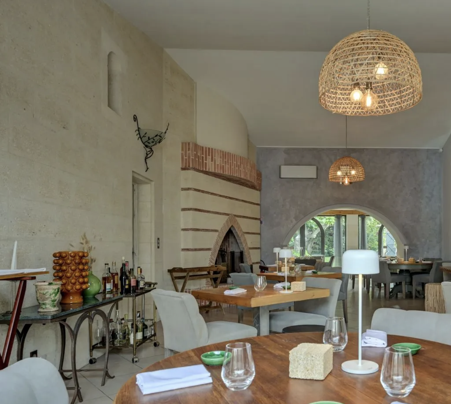 Le restaurant dans le Gard La Belle Vie © DR