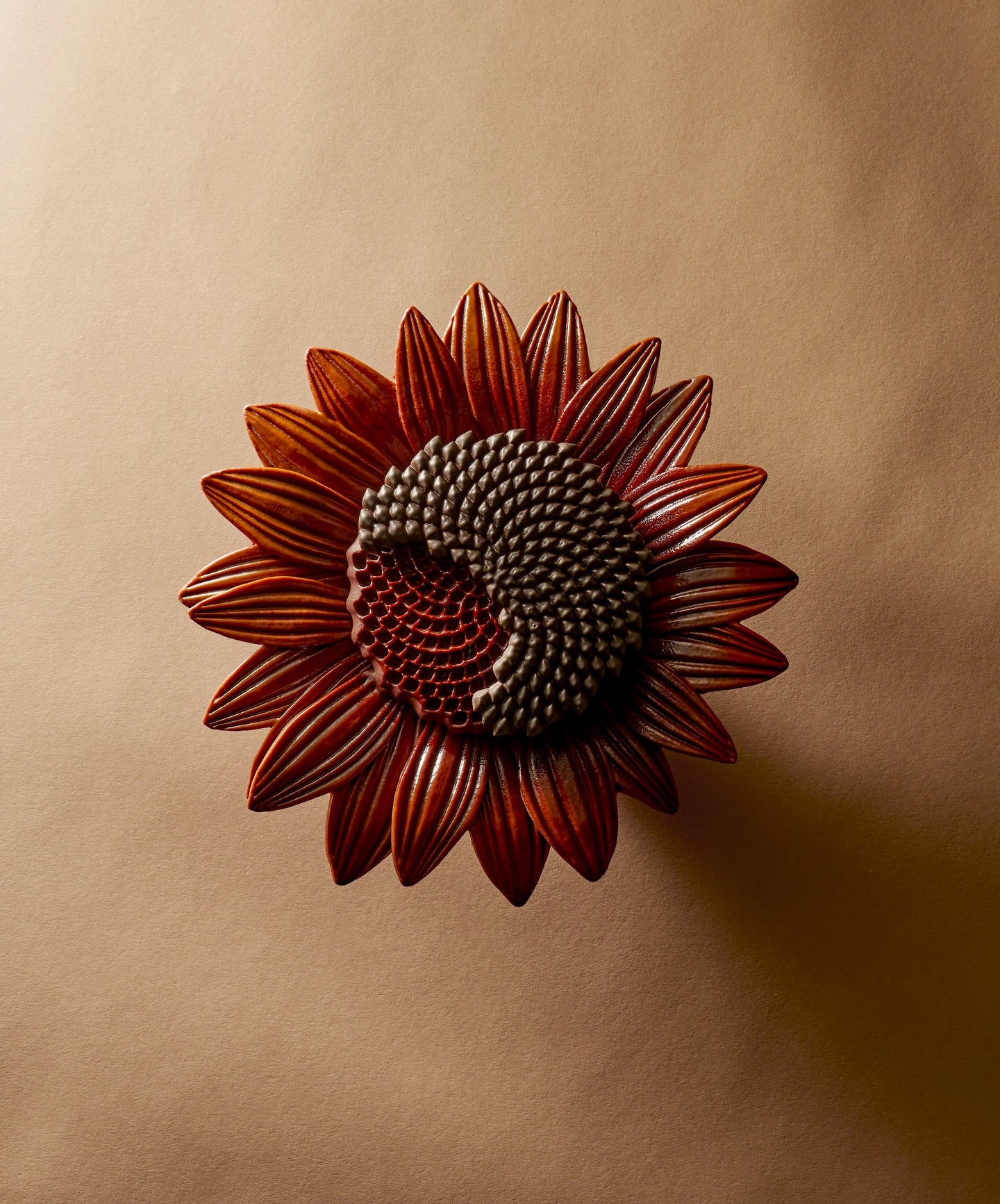 Un magnifique tournesol au Peninsula Paris © DR