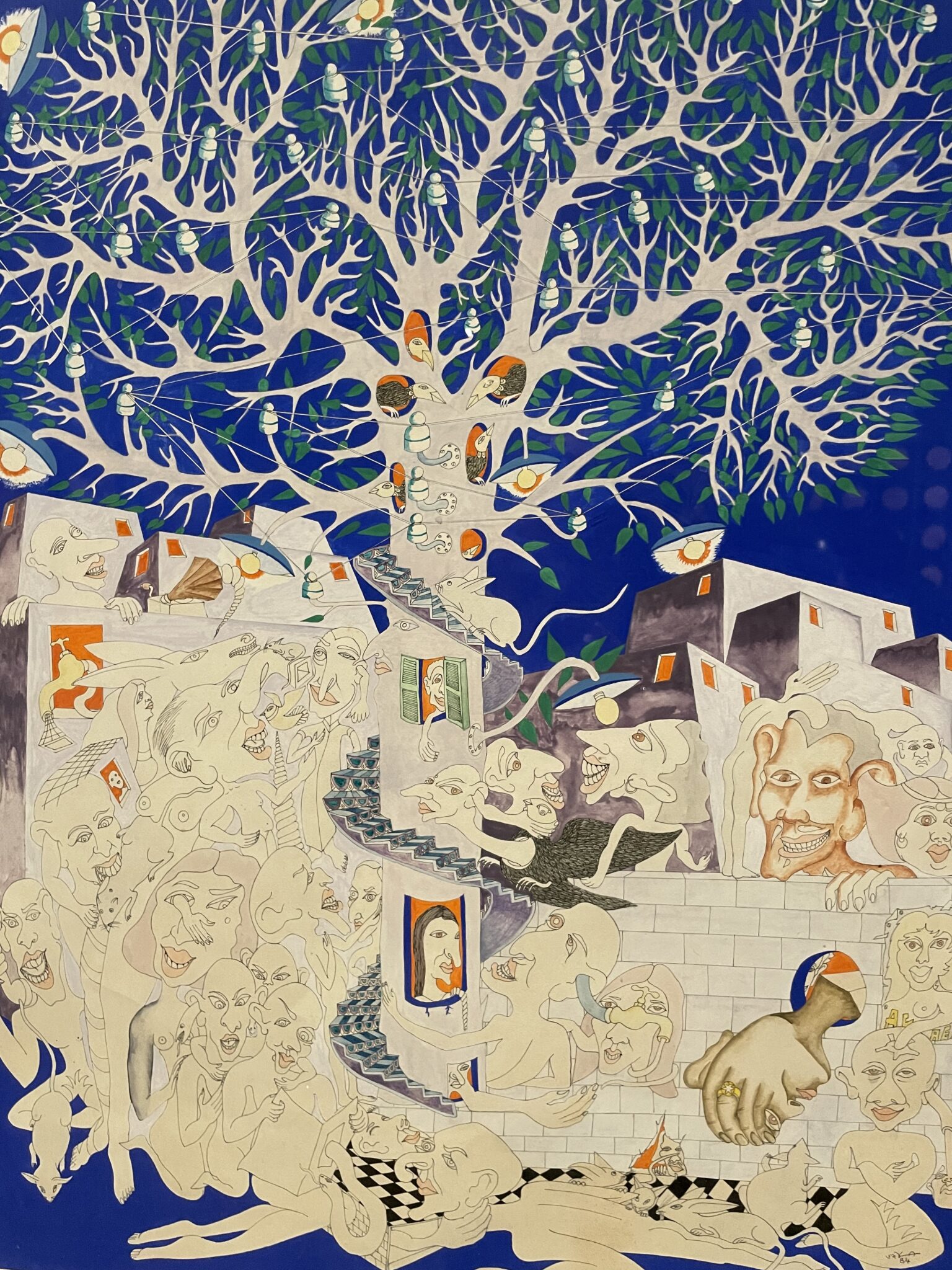 L'arbre aux 1000 lumières, Abbès Saladi © Es Saadi Marrakech Resort