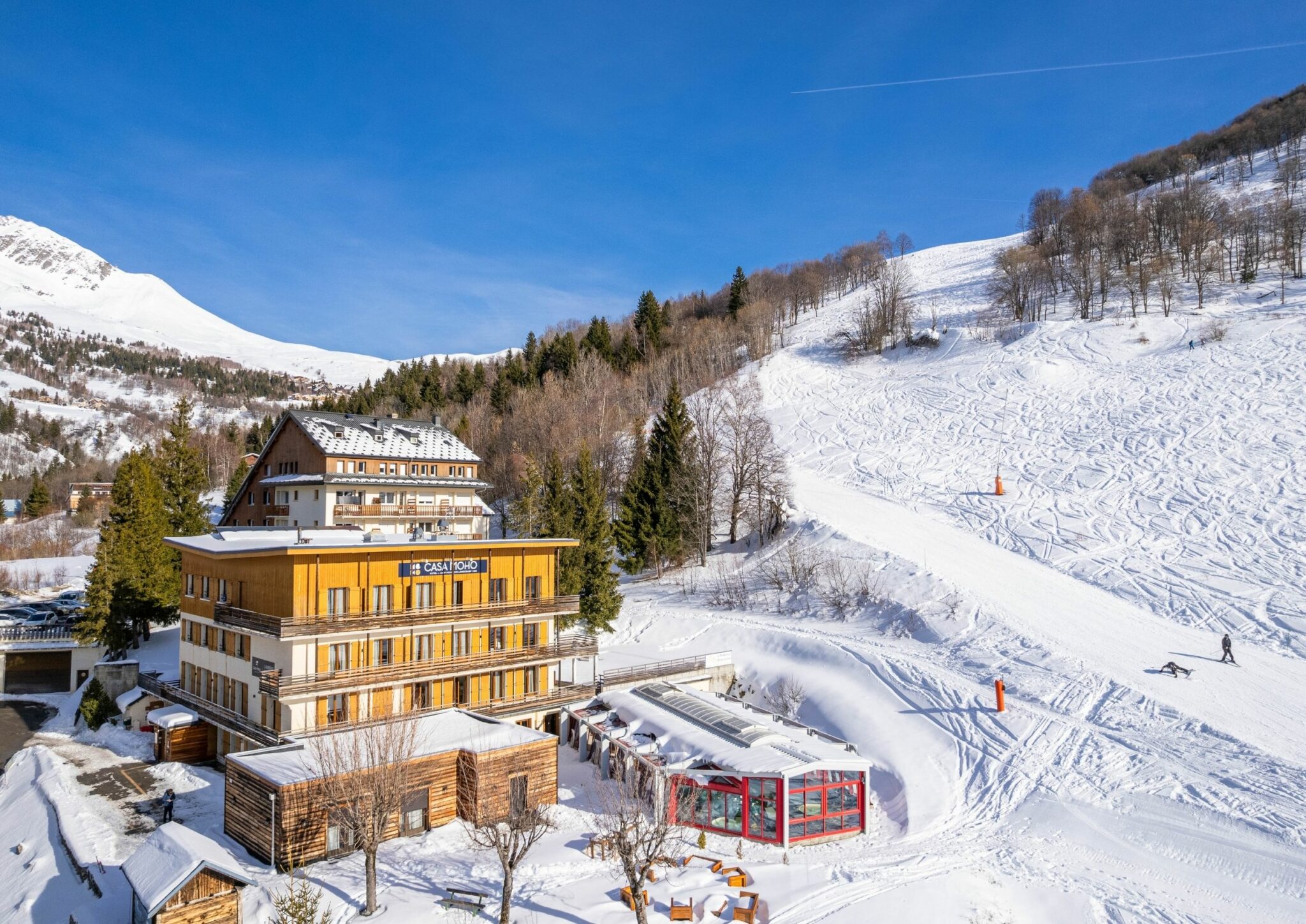 Casa Moho, l'hôtel 3 étoiles au pied des pistes © Casa Moho