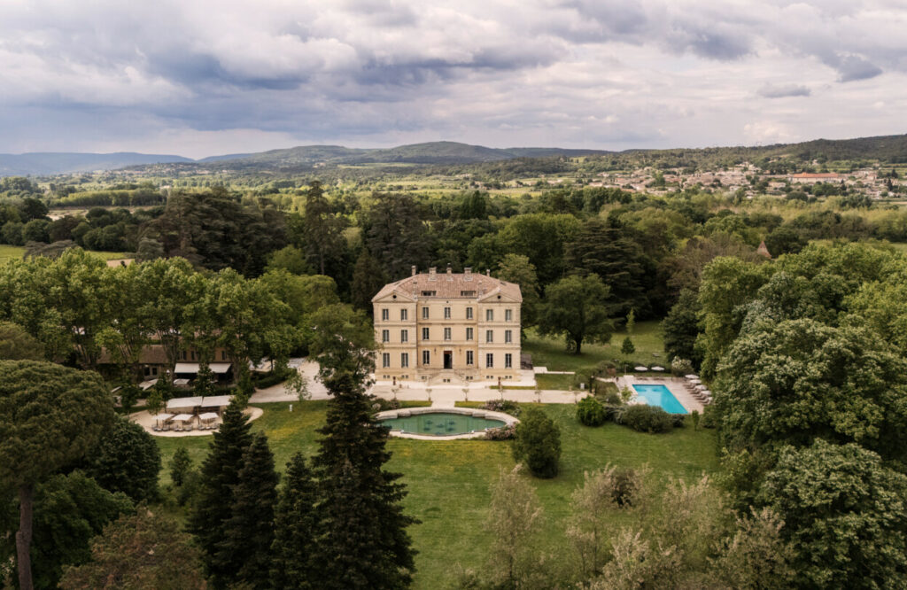 La façade de l'hôtel © Château de Montcaud