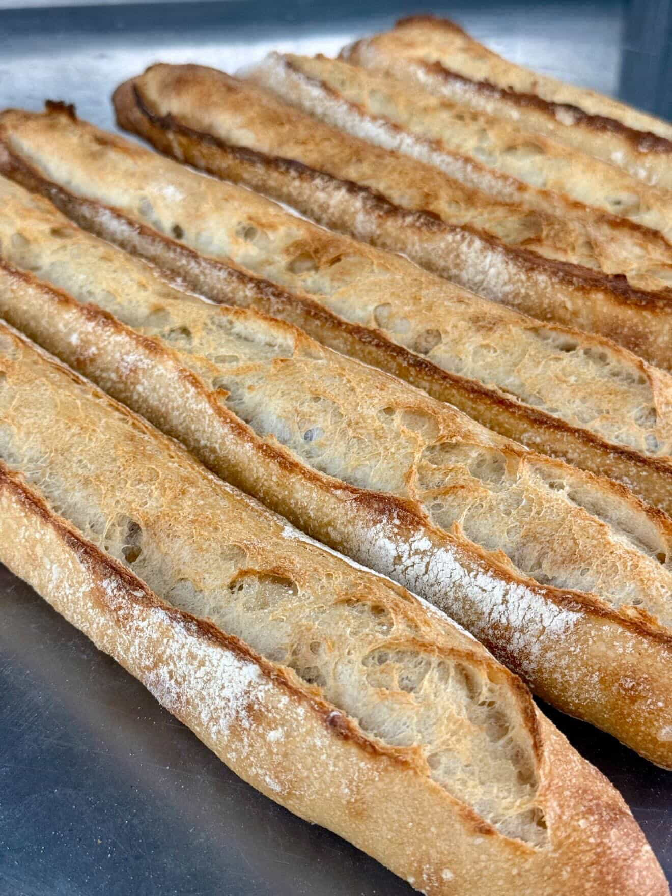 La baguette de chez Graine, une très bonne baguette parisienne © Estelle Vigreux