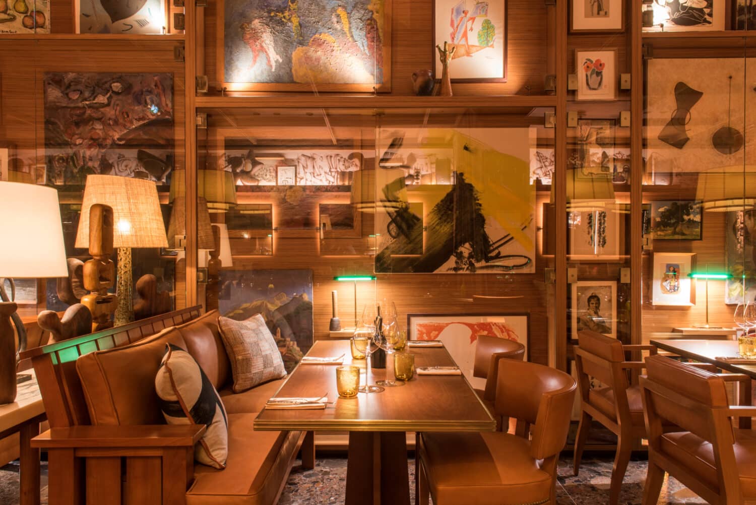 Le restaurant du Brach Madrid © Guillaume de Laubier