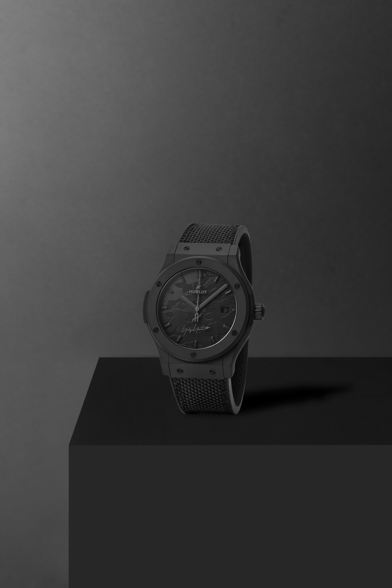 La montre Classic Fusion de Yohji Yamamoto et Hublot © DR