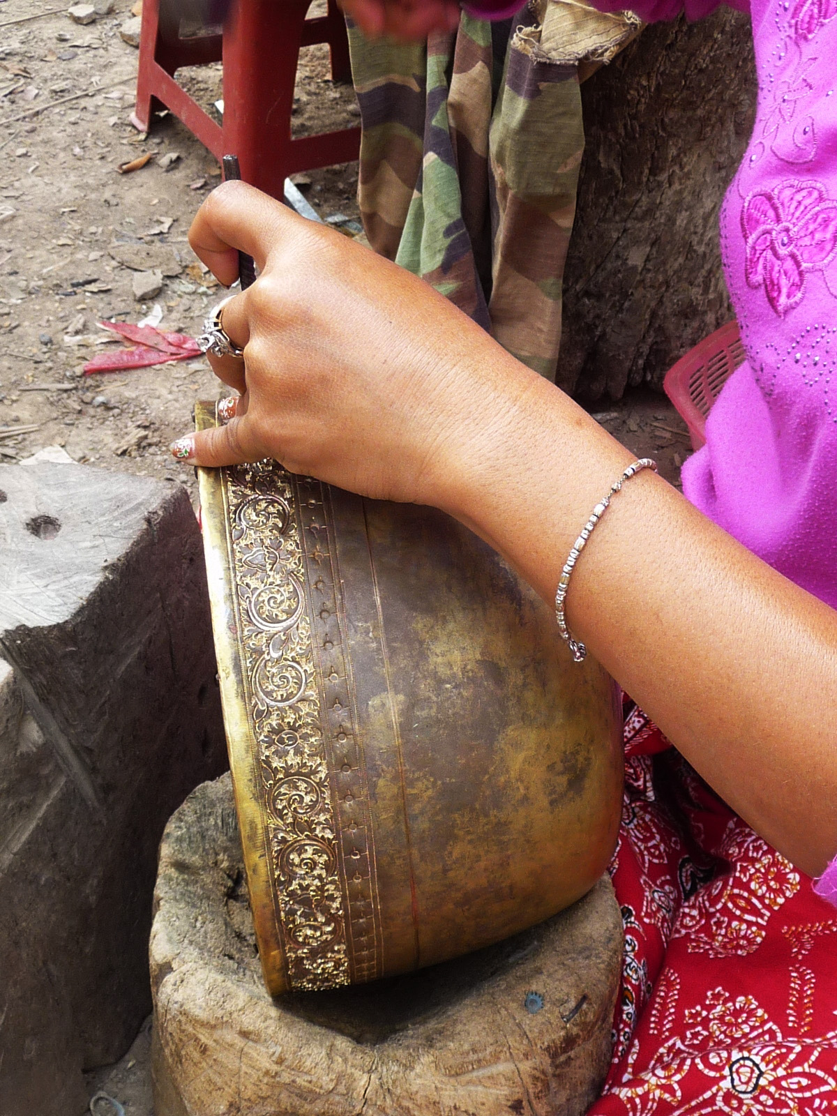 Fabrication de poteries traditionnelles © CroisiEurope