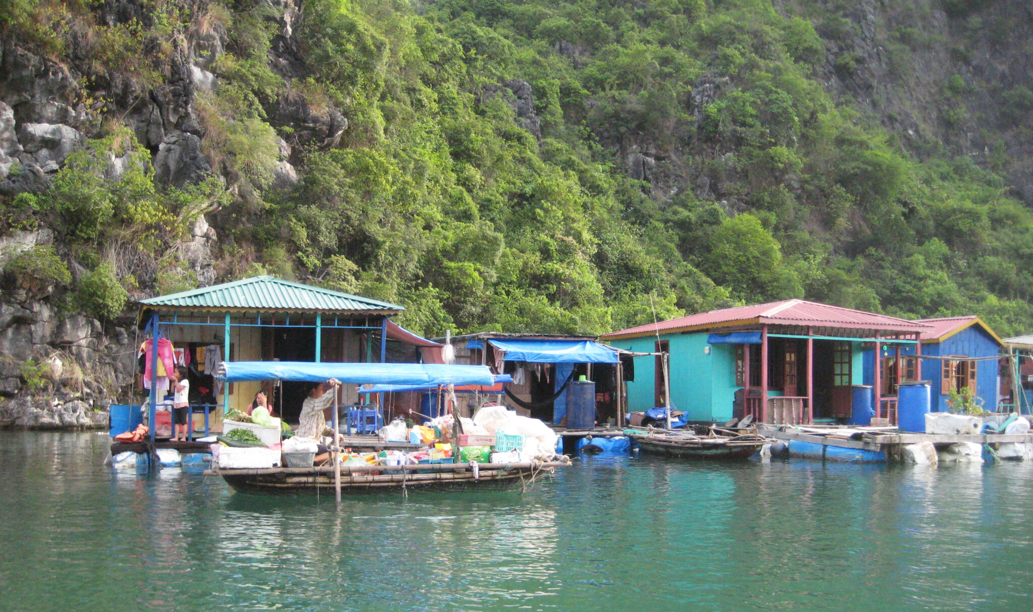 Le village flottant cambodgien © CroisiEurope