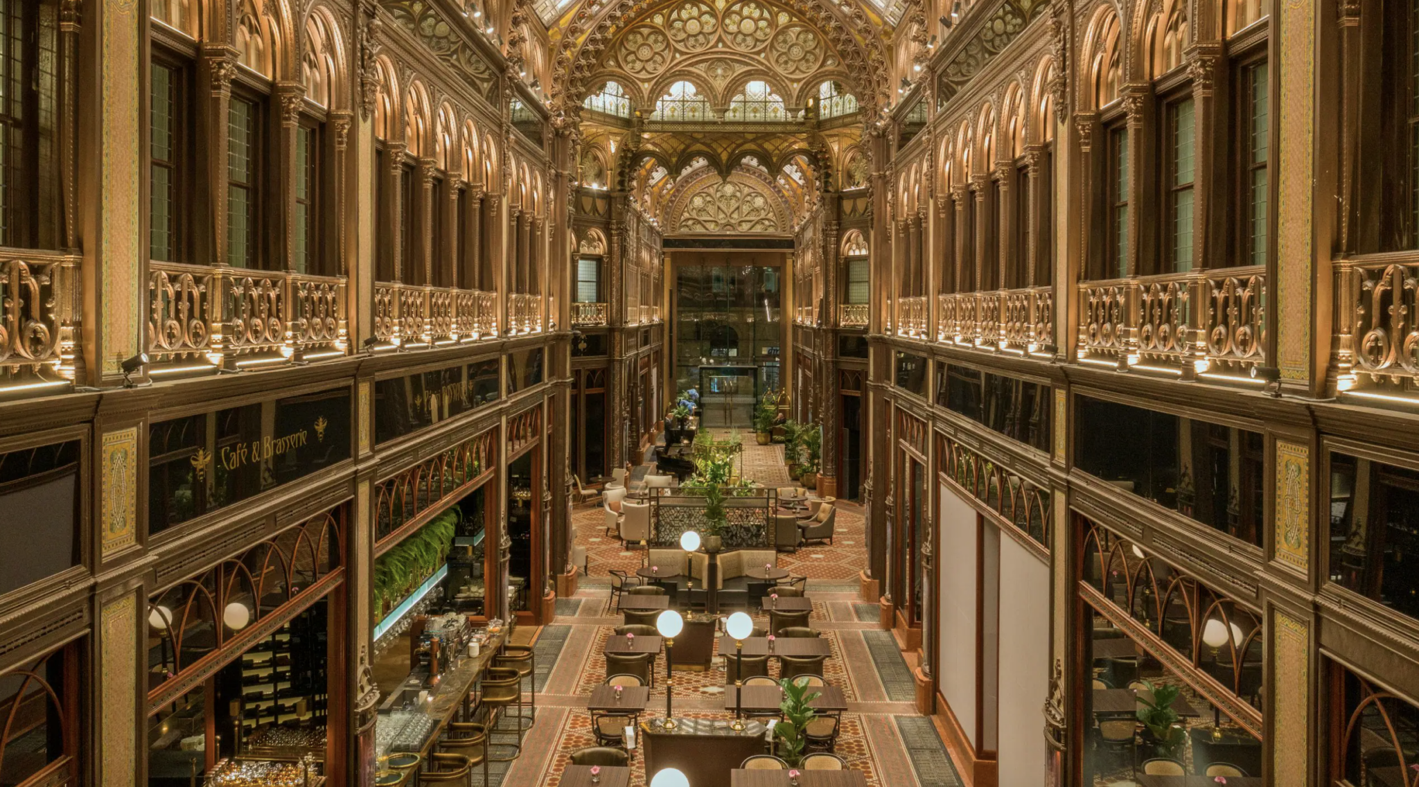 Le lobby de l'hôtel © Párisi Udvar Hotel Budapest