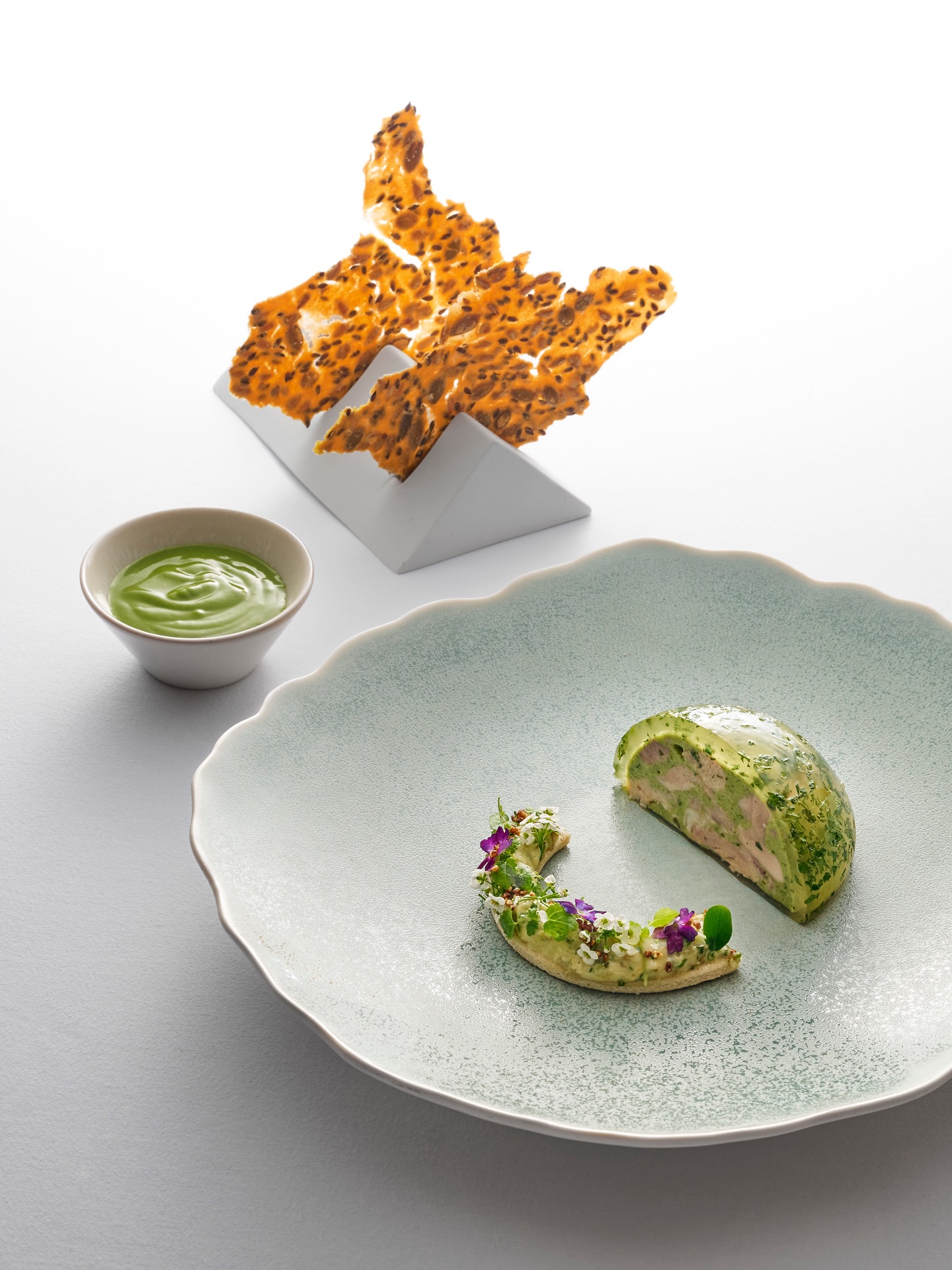 Un plat du restaurant Le Clos du Château la Commaraine