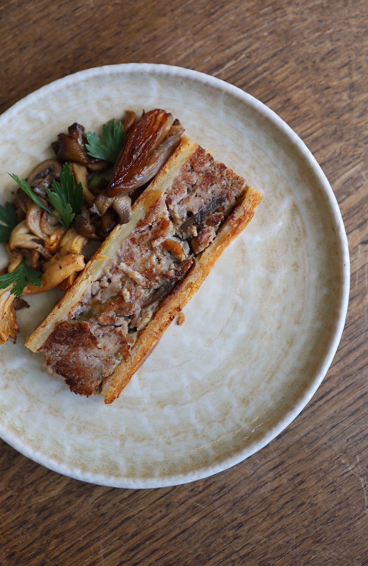 Un des plats du restaurant de l'Hôtel Bellevigne