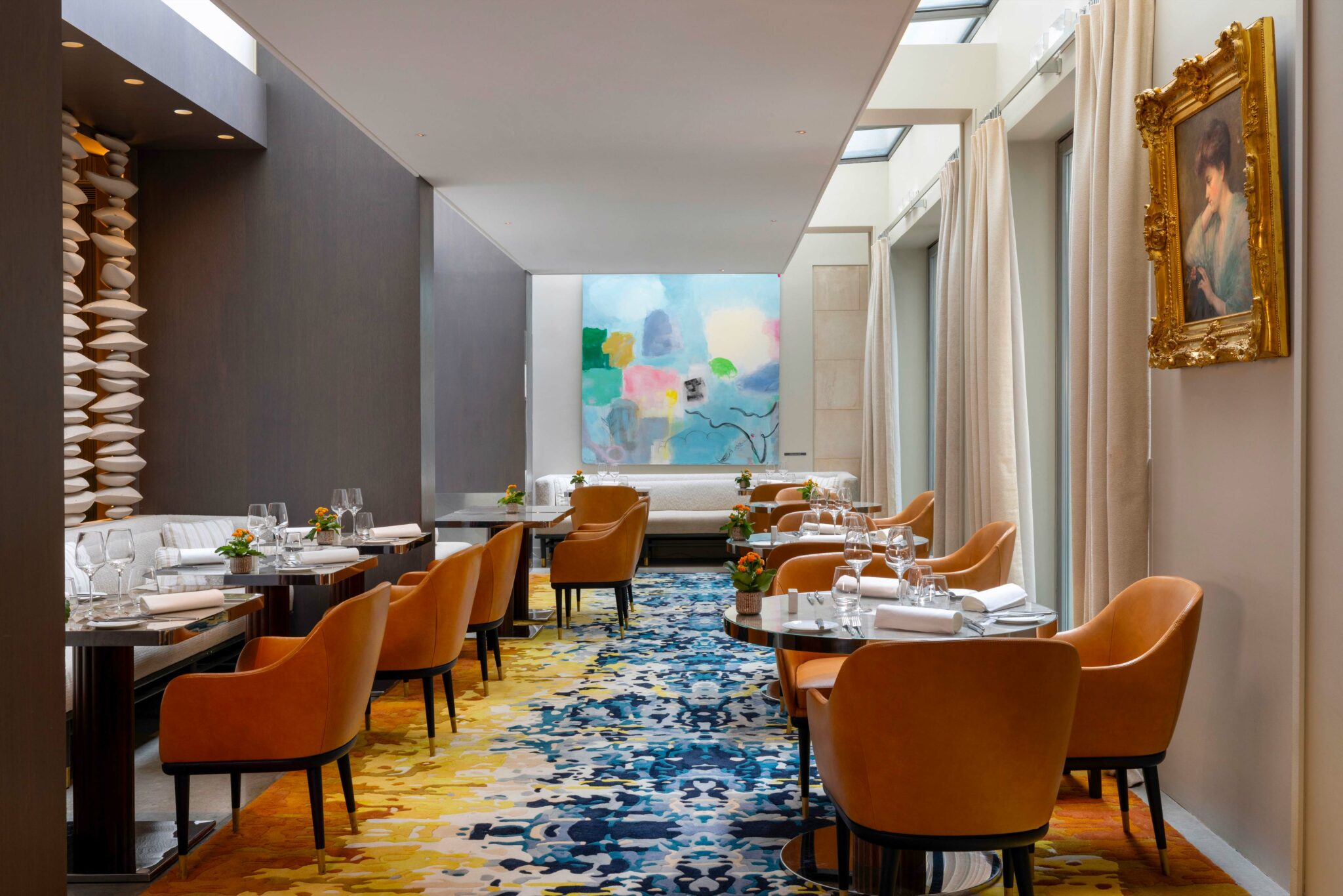 La salle de restauration de l'Hôtel de Sers à Paris © DR