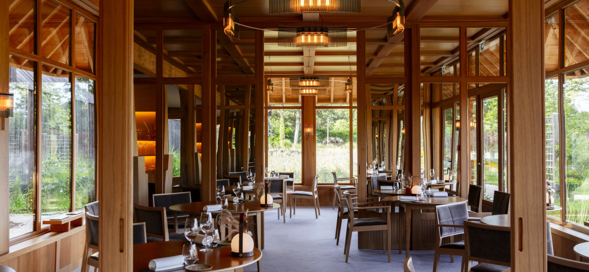 Le restaurant Le Favori aux Sources de Cheverny © Aurelio Photographe