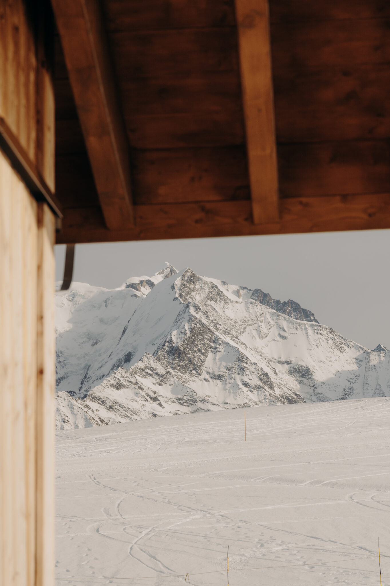 La vue imprenable sur les montagnes de l'hôtel Le Refuge chez la Tante © Le Refuge chez la Tante