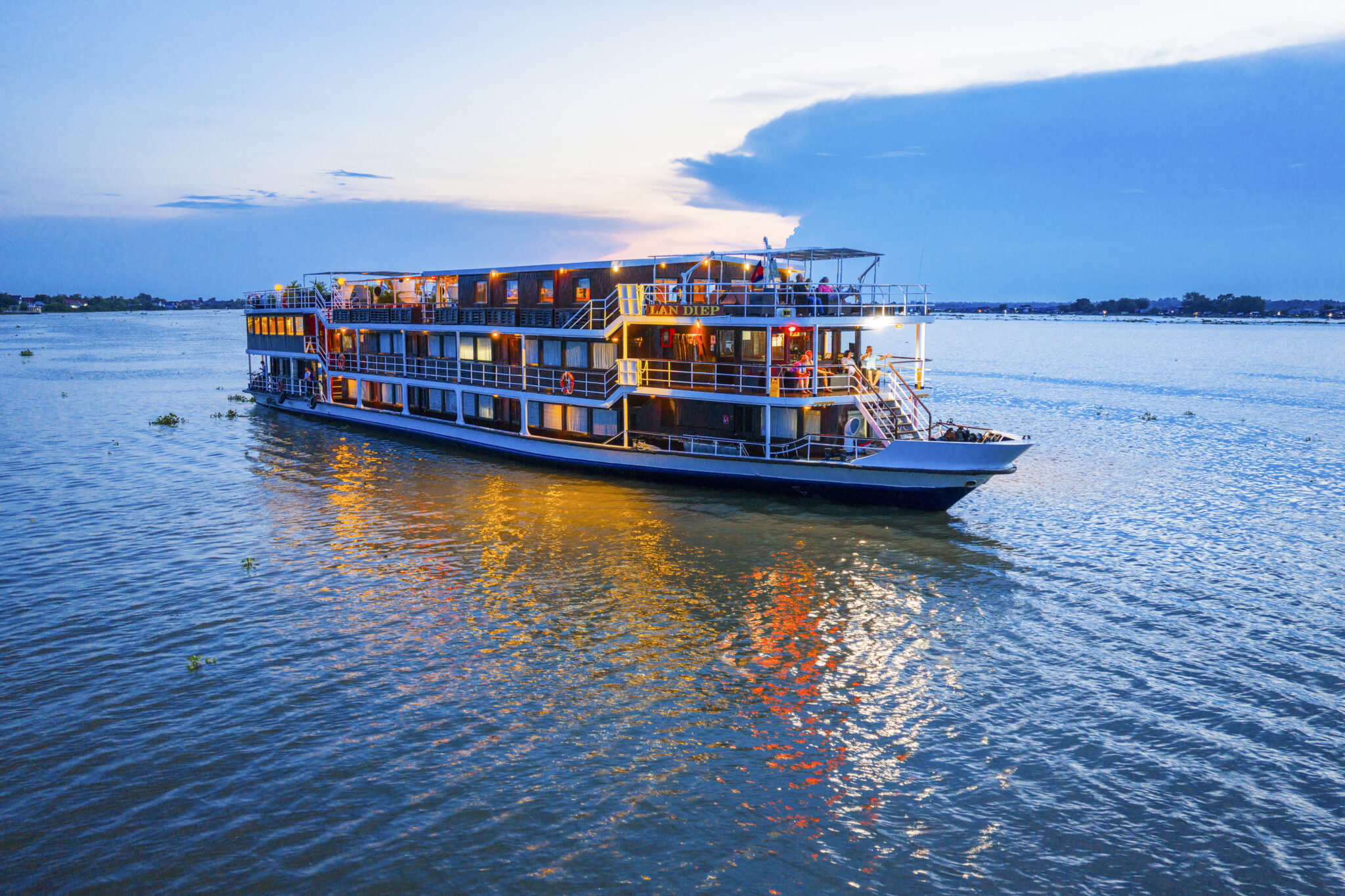 Le RV lan diep sur le mekong © CroisiEurope