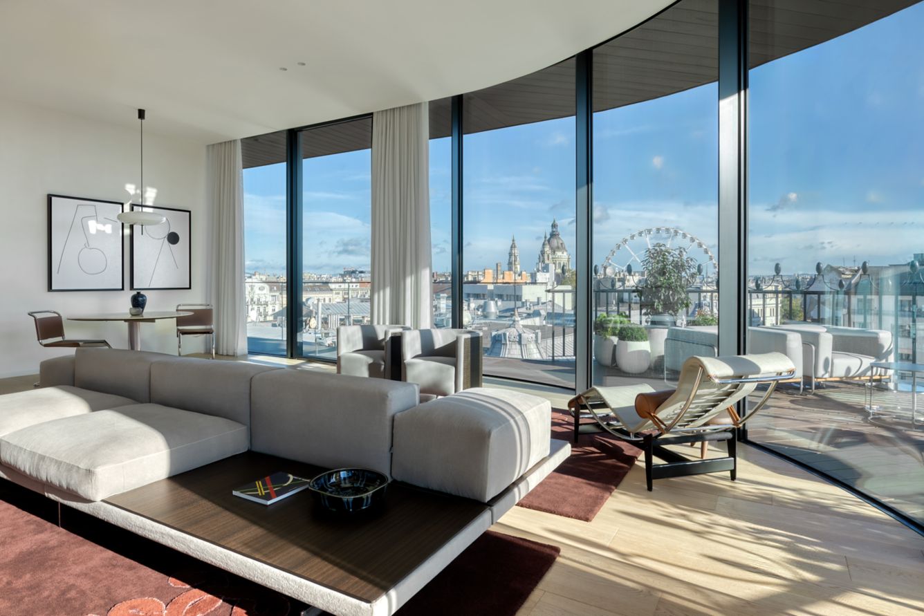 Réserver la suite présidentielle à l'hôtel © Dorothea Hotel Budapest, Autograph Collection