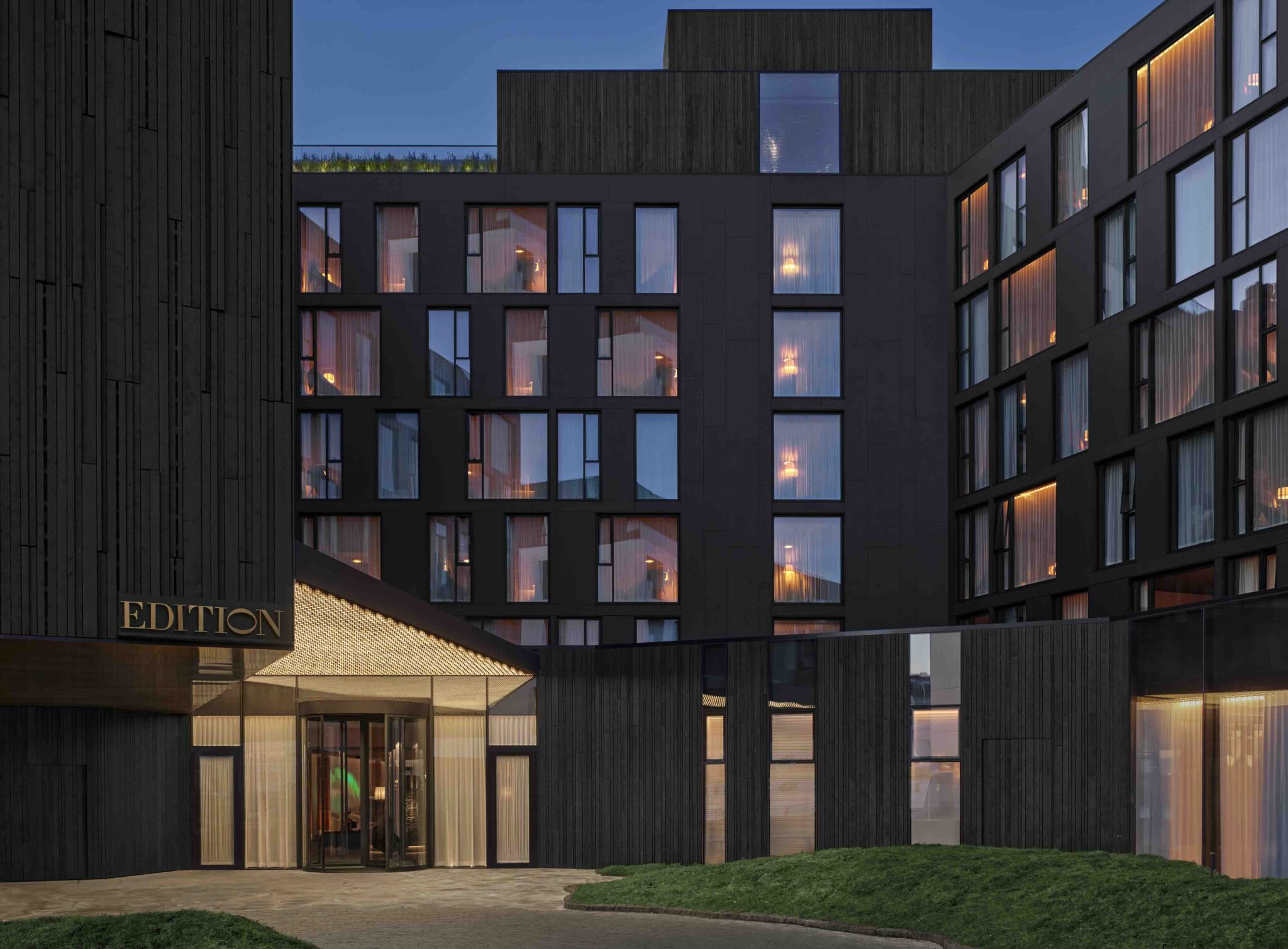 À Reykjavík en Islande, l'hôtel de luxe © Reykjavik EDITION