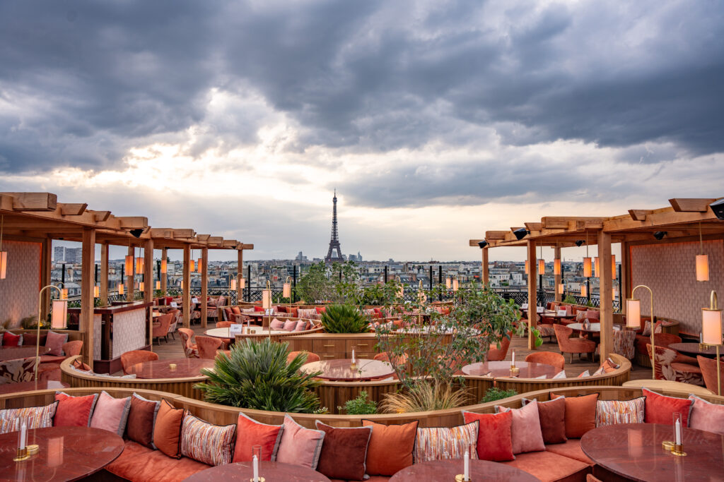 Le rooftop de l'hôtel © Hôtel SAX Paris