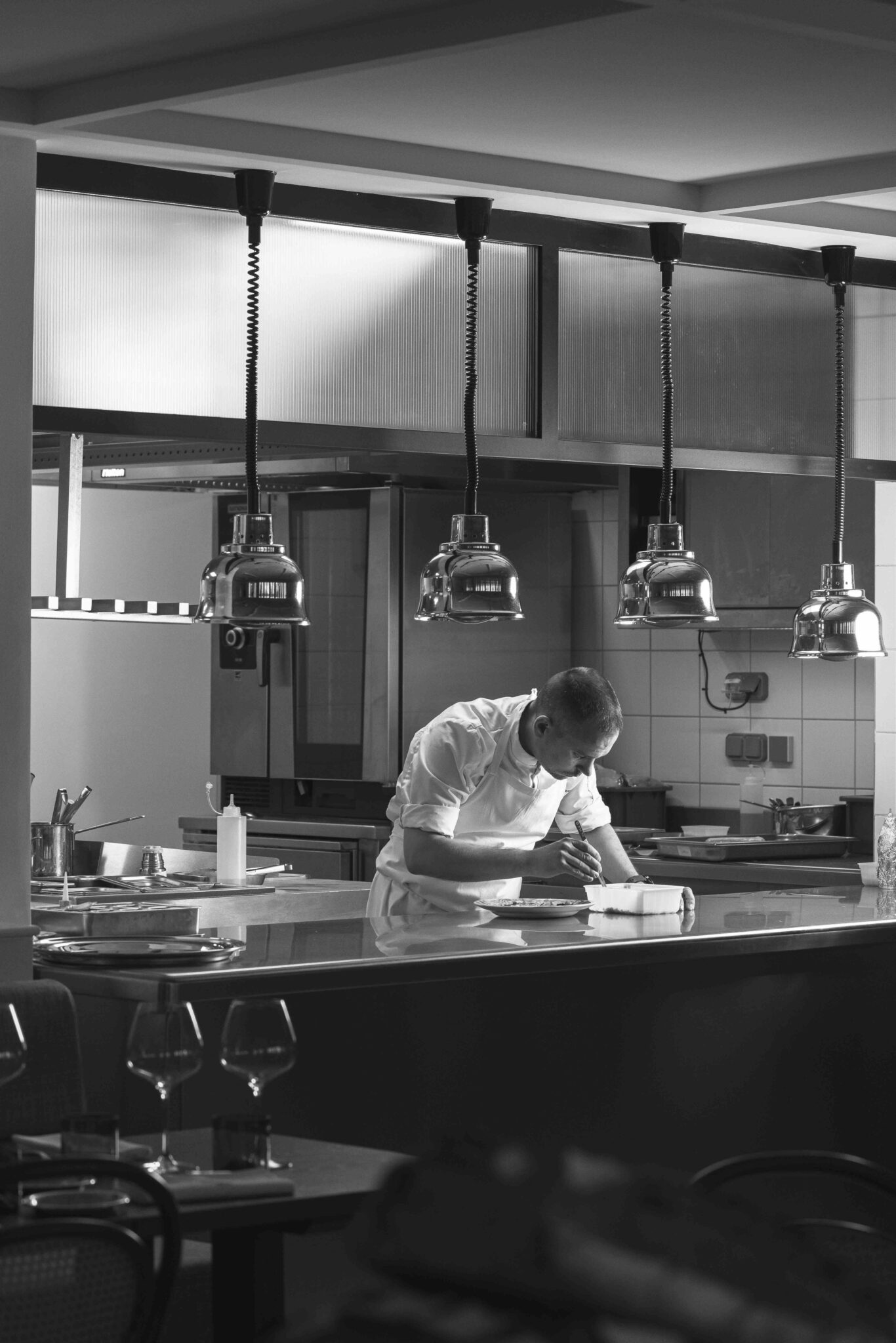 Julien Martin, chef au restaurant L'Auberge des Citeaux à l'hôtel Les Sources de Vougeot © Agence Pancake