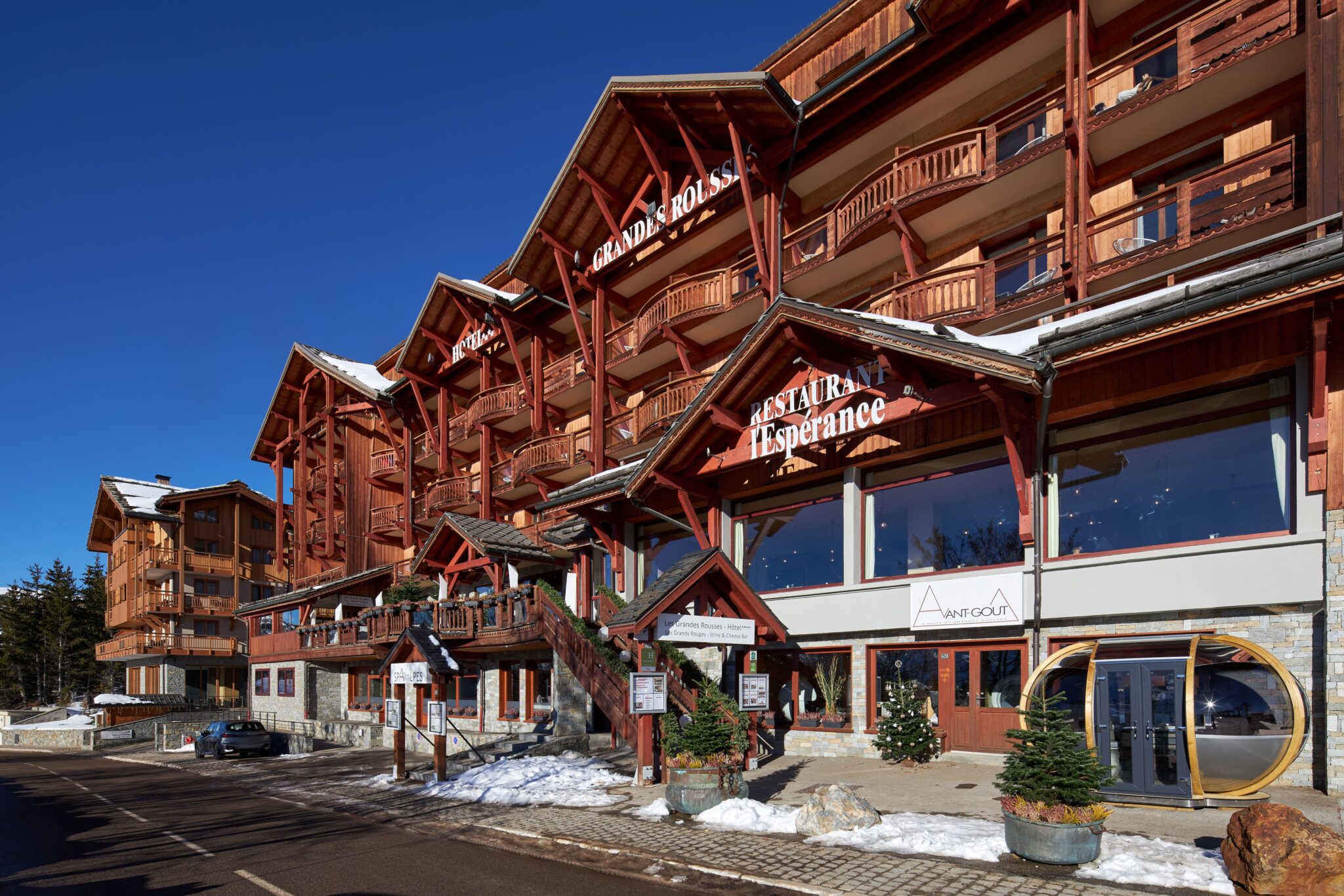 L'hôtel Grandes Rousses, un 5 étoiles en montagne © Grandes Rousses