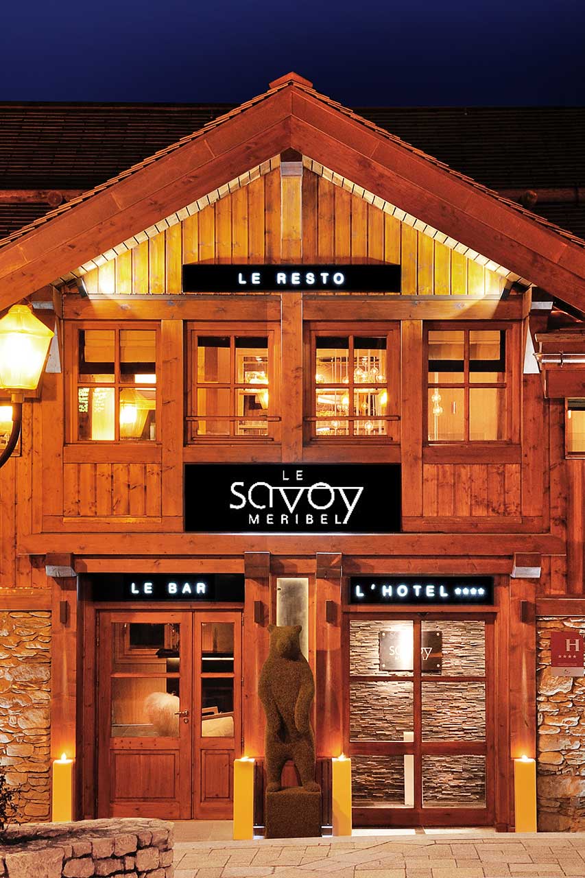 Le Savoy, l'hôtel 4 étoiles Méribel © Le Savoy