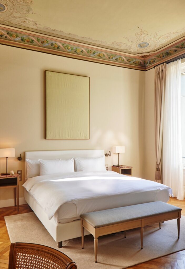 Une chambre du Château de Montcaud © C. Kerber